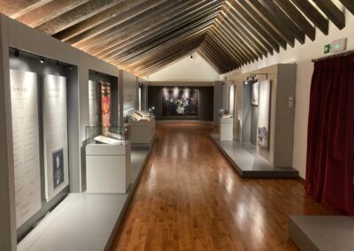 Sala de exposición del «Gran Capitán»